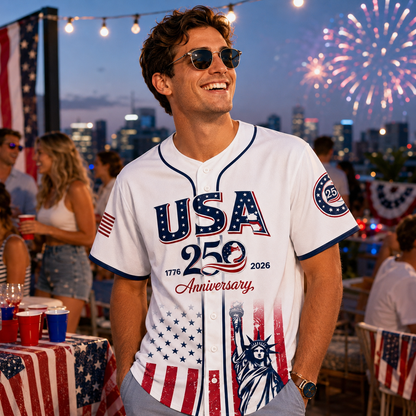 USA 250th Anniversary Baseball Jersey