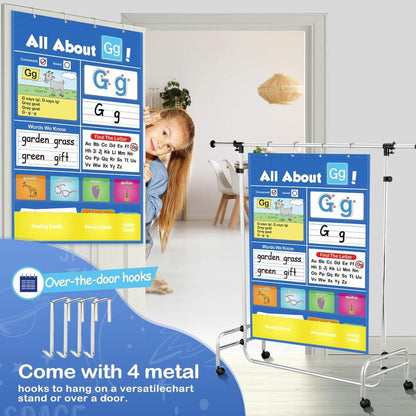 VELENA Alphabet Learning Pocket Chart
