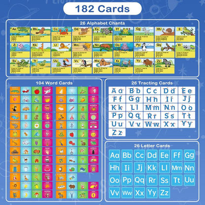 VELENA Alphabet Learning Pocket Chart