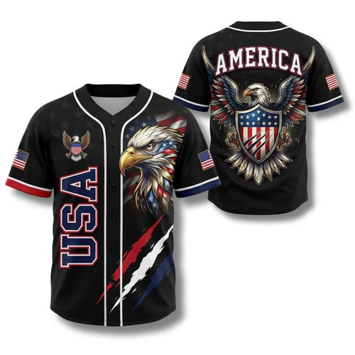 4th of July Black Jersey