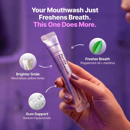 VELENA Purple Mouthwash Sachet