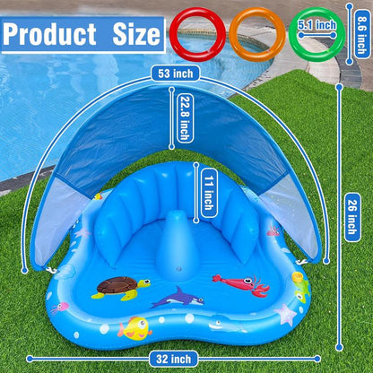 VELENA Baby Play Mat with Sprinkler